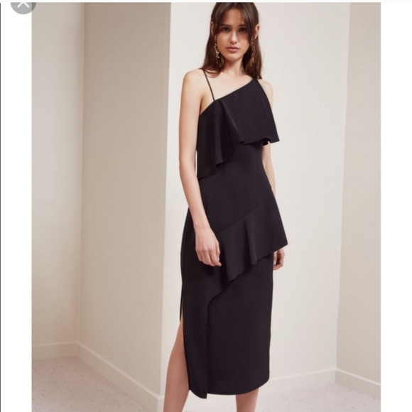 KEEPSAKE the Label No Love Black Midi Dress Size XL NWT - Picture 11 of 14